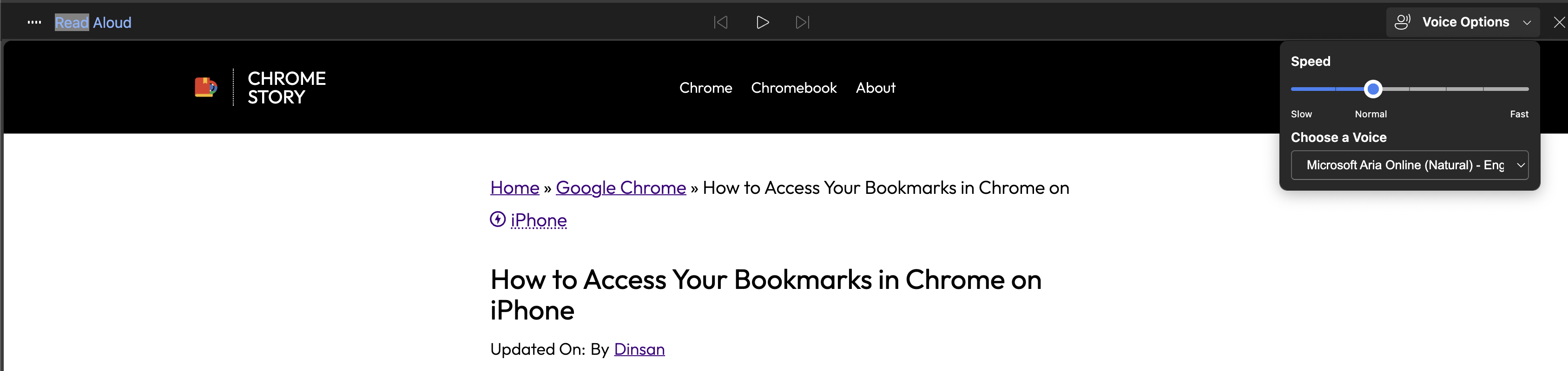 How to Use Read Aloud in Microsoft Edge