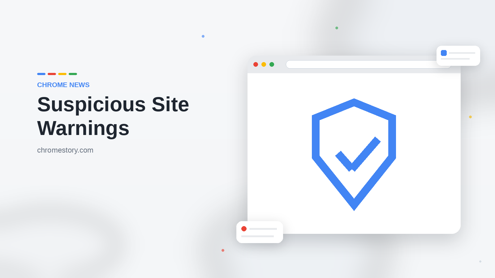 Suspicious Warnings on Chrome